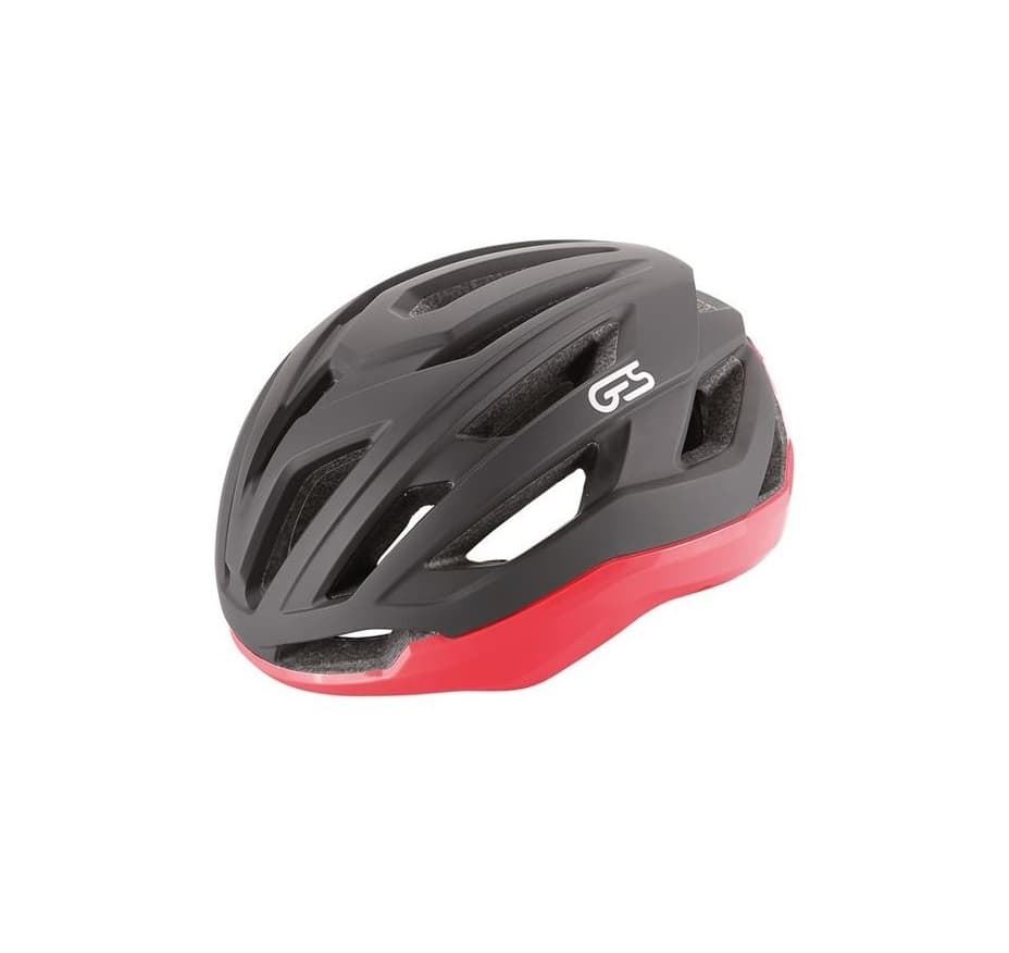 Casco Ges Huez T-M negro/rojo - Imagen 1