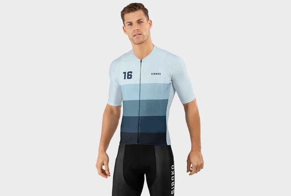 MAILLOT M2 HARDKNOTT PASS 16 T-L AZUL - Imagen 1